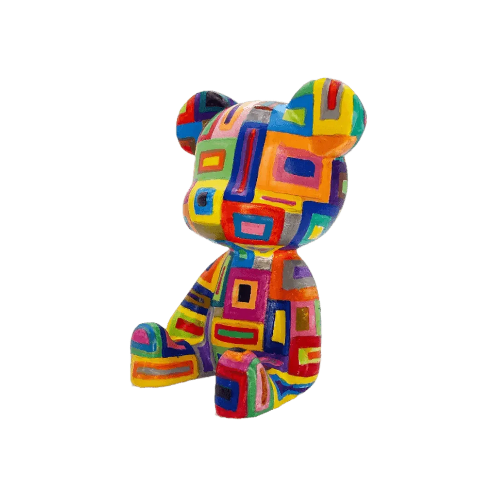 Pastel Bear Figure