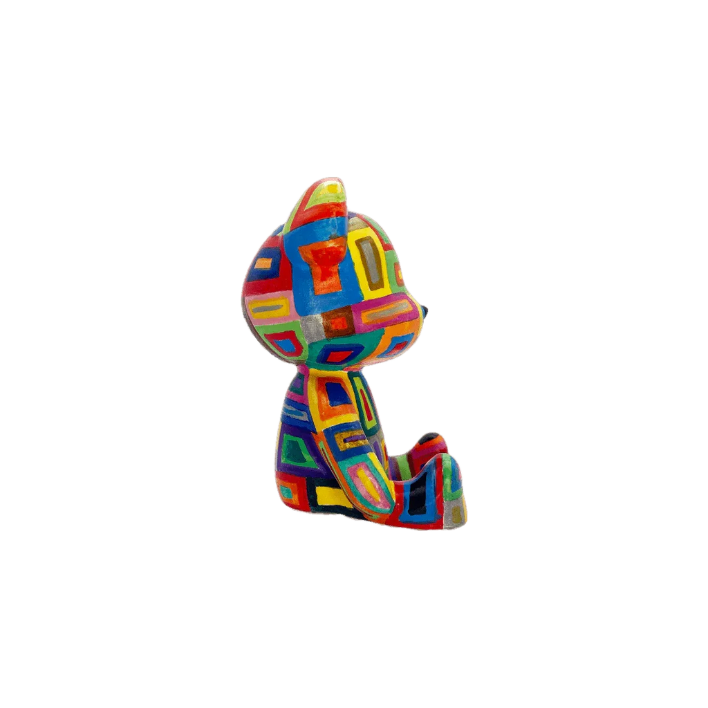 Pastel Bear Figure