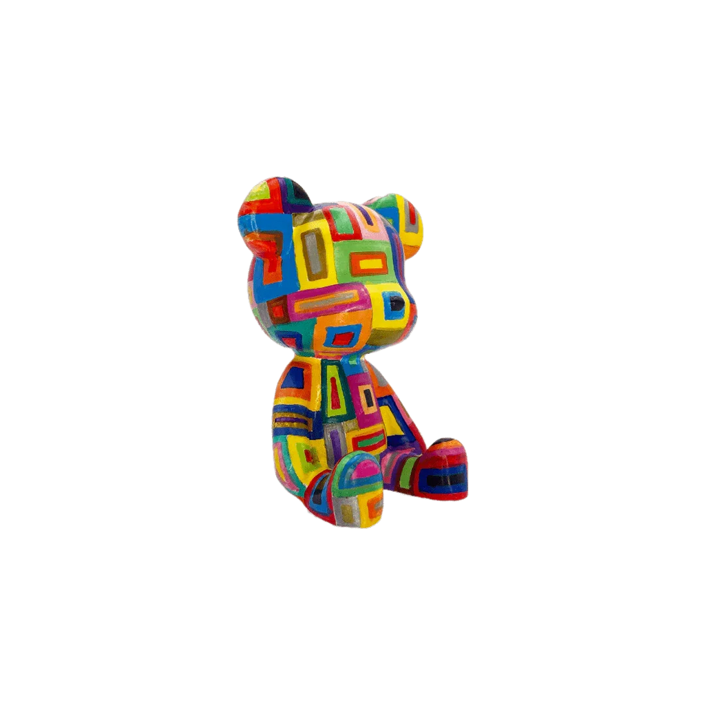 Pastel Bear Figure
