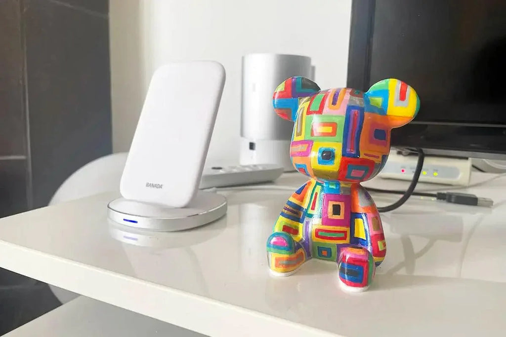Pastel Bear Figure