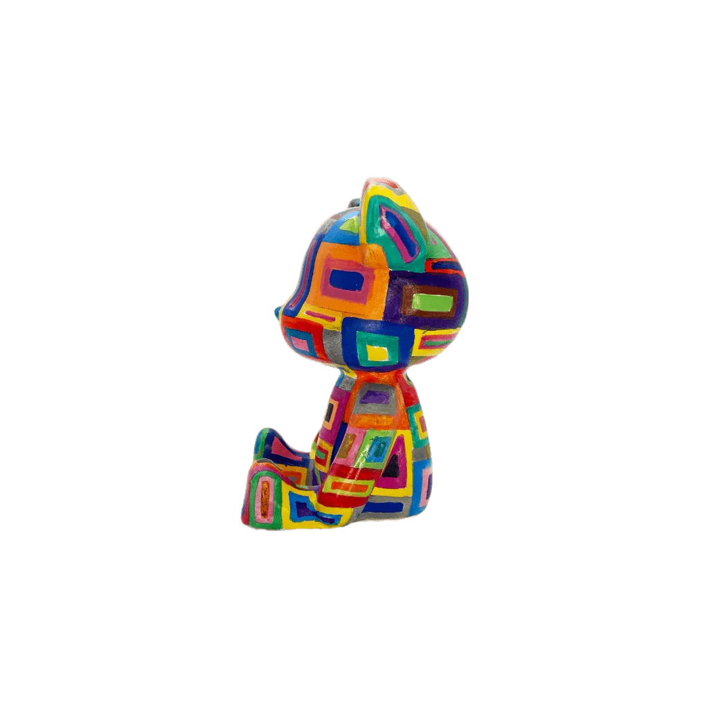 Pastel Bear Figure