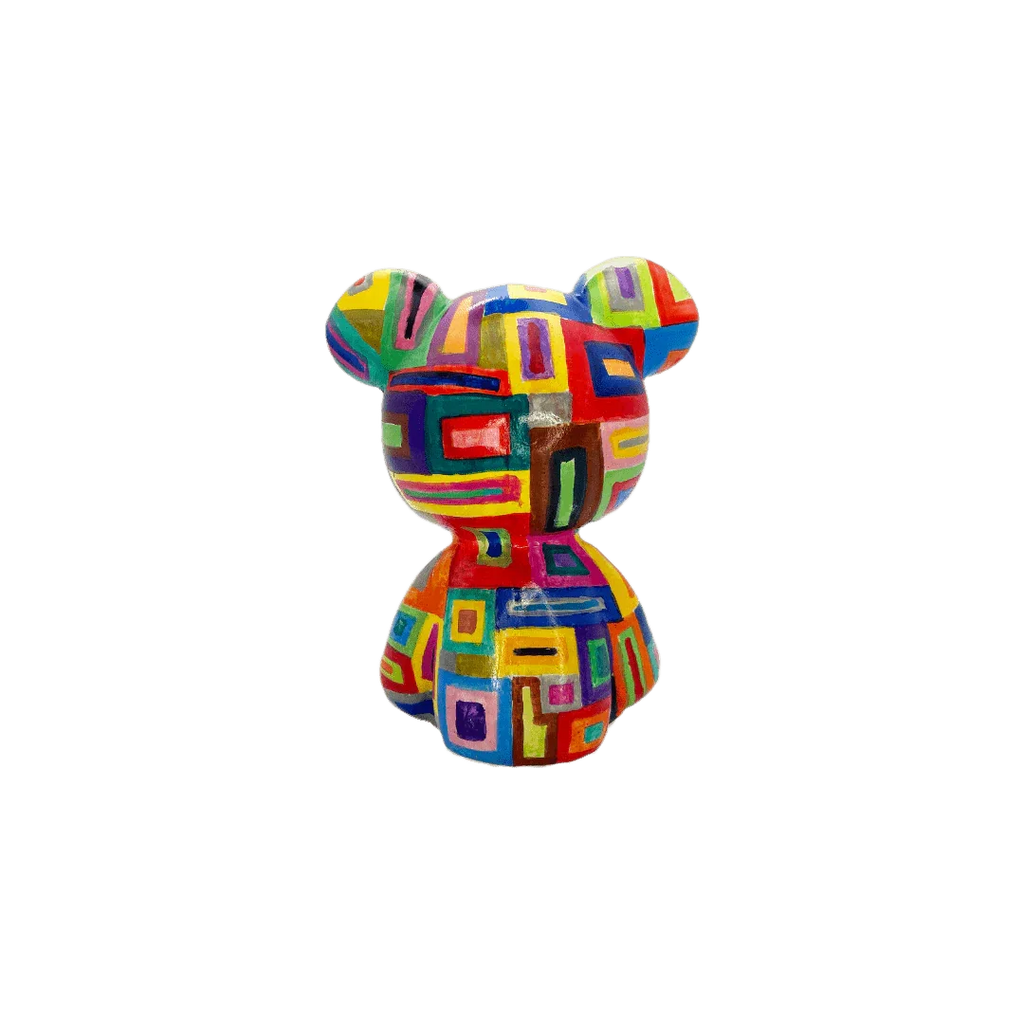 Pastel Bear Figure