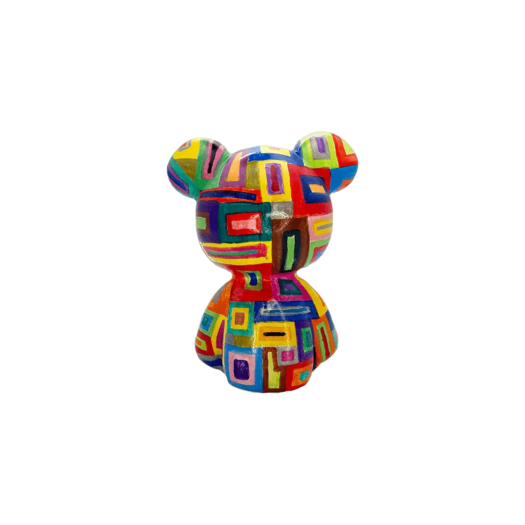 Pastel Bear Figure