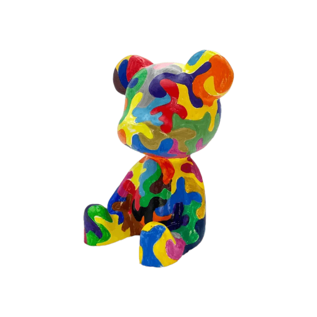 Puzzle Bear Figure