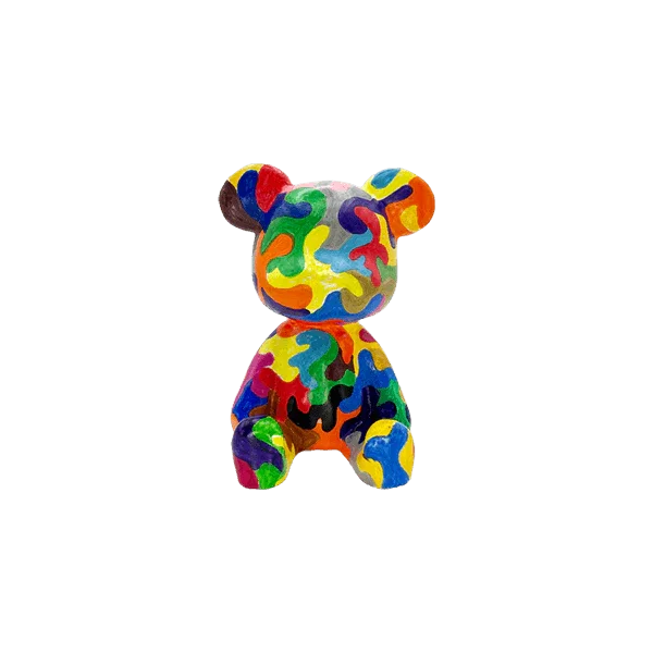 Puzzle Bear Figure