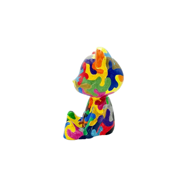 Puzzle Bear Figure
